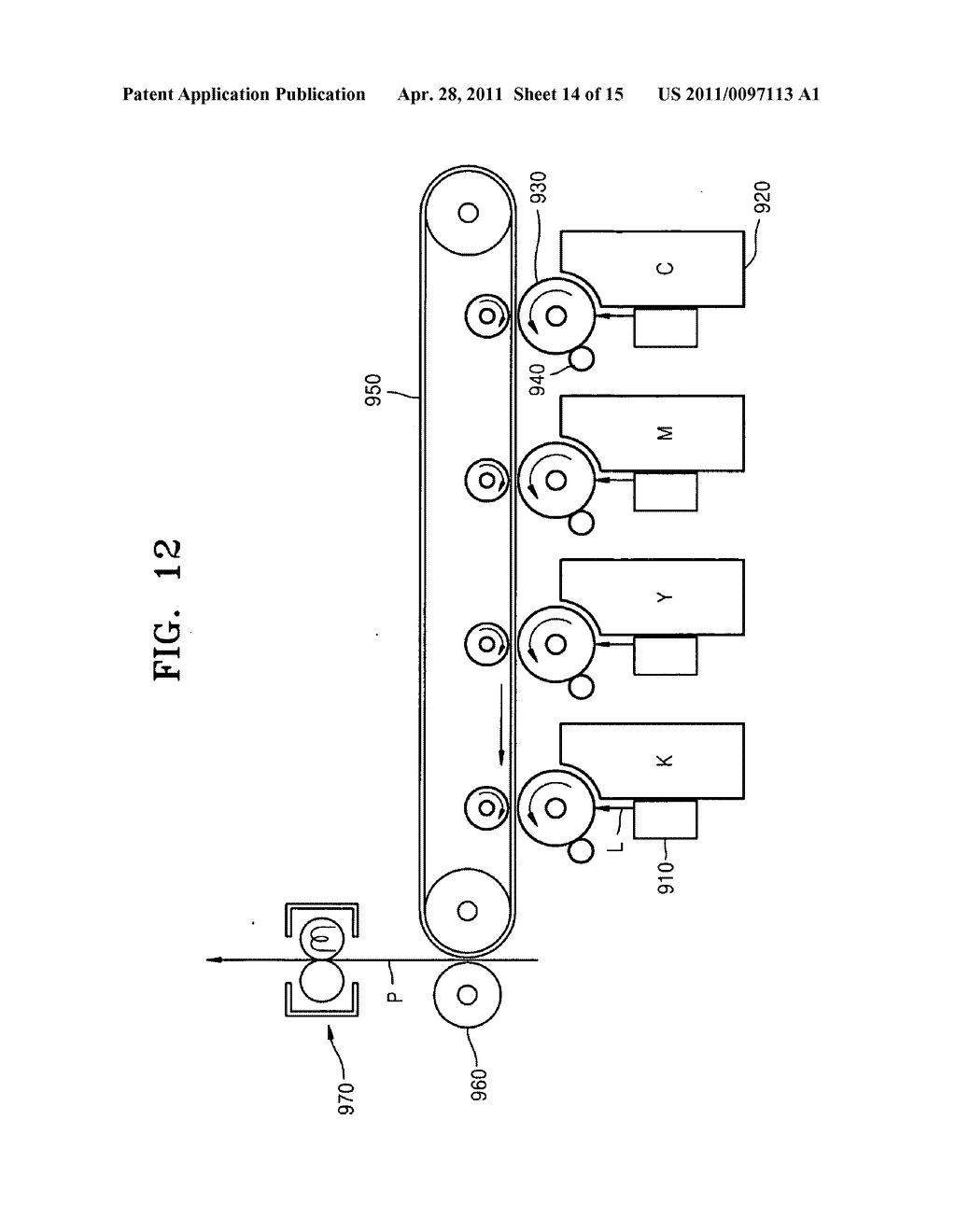 Light emitting diode array integrated with lens, line printer head, and method of manufacturing the light emitting diode array - diagram, schematic, and image 15