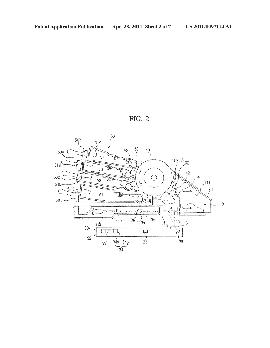 IMAGE FORMING APPARATUS, AND DEVELOPING DEVICE AND DEVELOPING UNIT THEREOF - diagram, schematic, and image 03