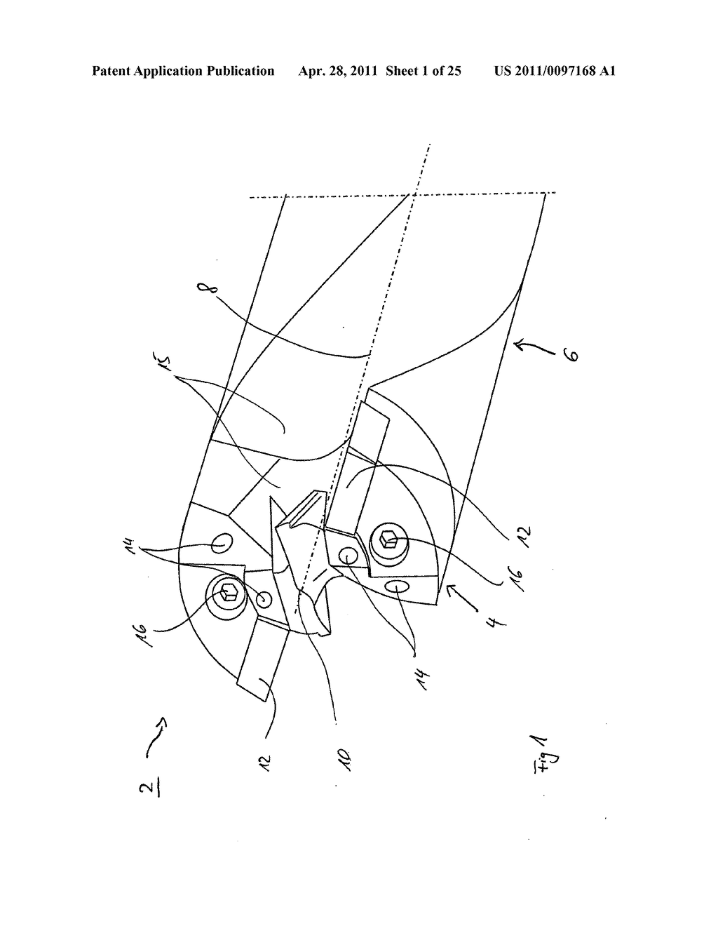 Lathe Tool, In Particular Boring Tool - diagram, schematic, and image 02