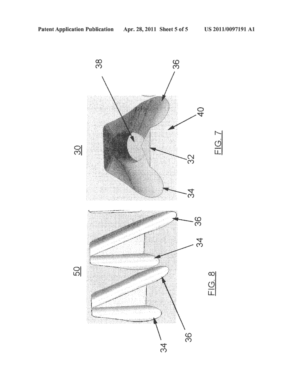 METHOD AND STRUCTURE FOR COOLING AIRFOIL SURFACES USING ASYMMETRIC CHEVRON FILM HOLES - diagram, schematic, and image 06