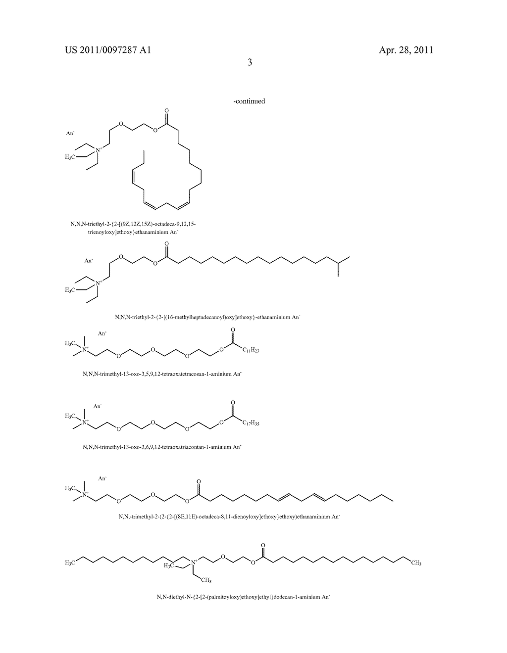 COSMETIC COMPOSITION COMPRISING A CATIONIC SURFACTANT COMPOUND, NOVEL COMPOUNDS, USE AS CONDITIONER AND COSMETIC TREATMENT METHOD - diagram, schematic, and image 04