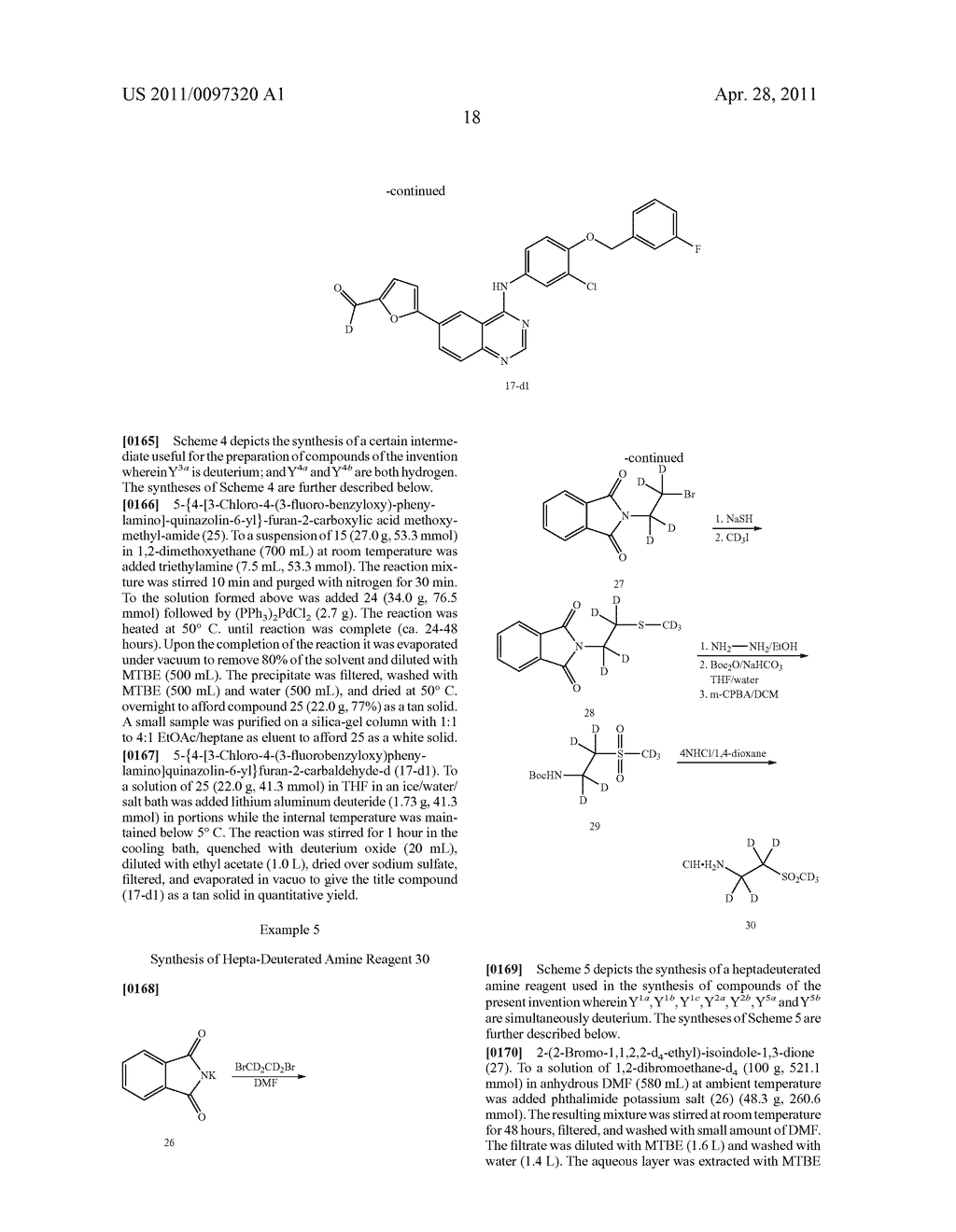 4-AMINOQUINAZOLINE DERIVATIVES AND METHODS OF USE THEREOF - diagram, schematic, and image 22