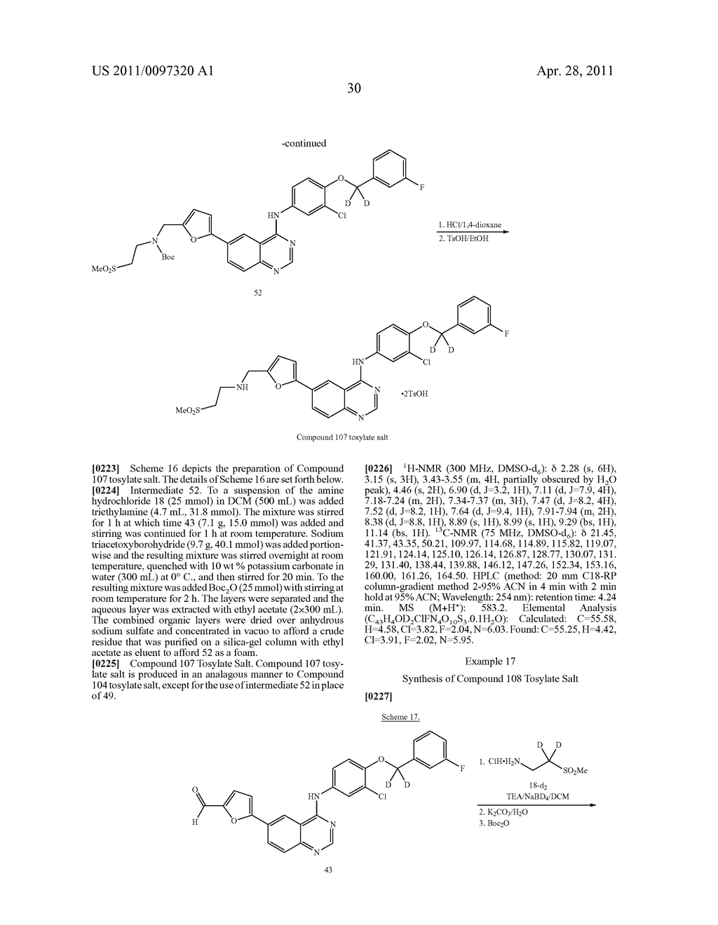 4-AMINOQUINAZOLINE DERIVATIVES AND METHODS OF USE THEREOF - diagram, schematic, and image 34