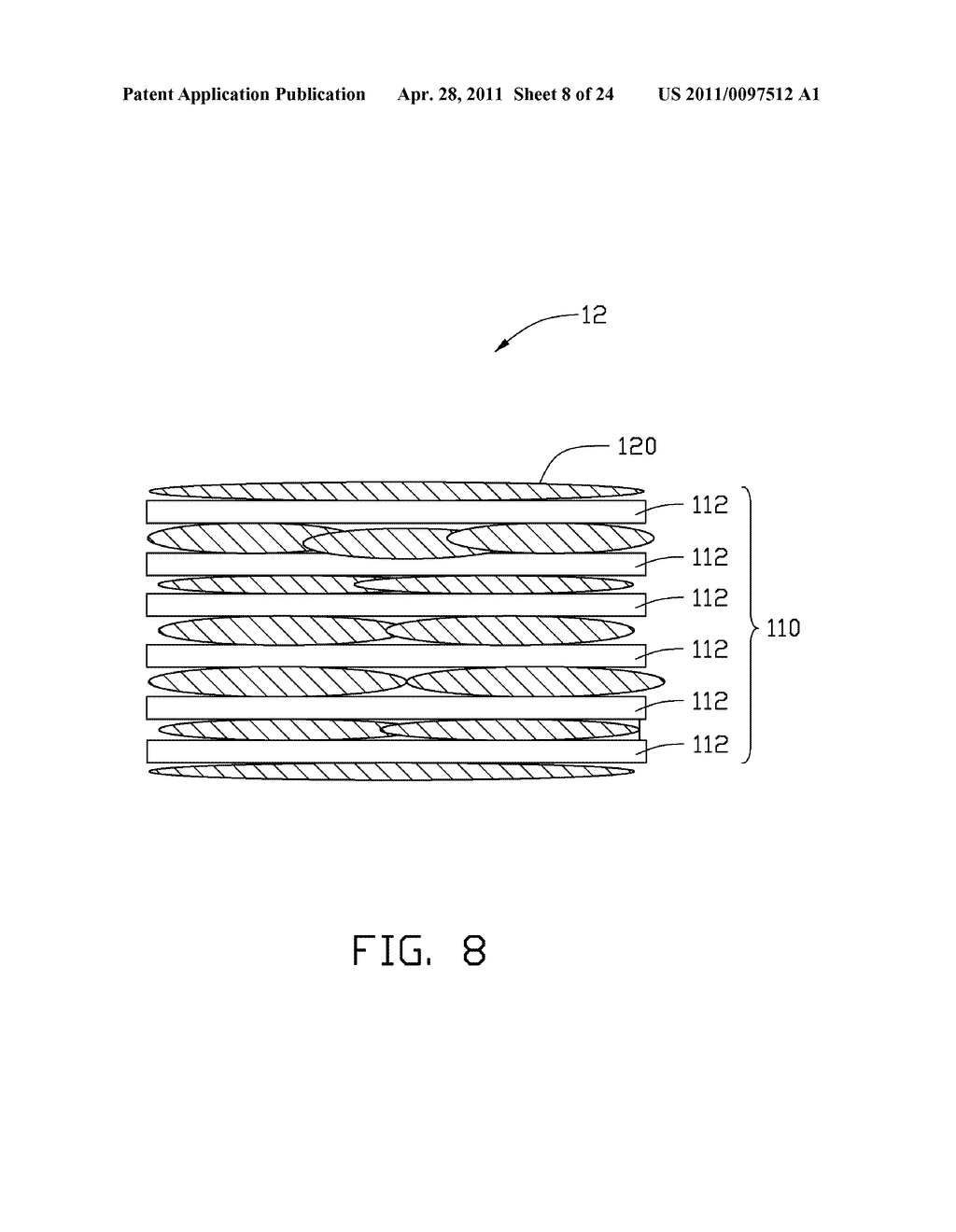 CARBON NANOTUBE COMPOSITE, METHOD FOR MAKING THE SAME, AND ELECTROCHEMICAL CAPACITOR USING THE SAME - diagram, schematic, and image 09