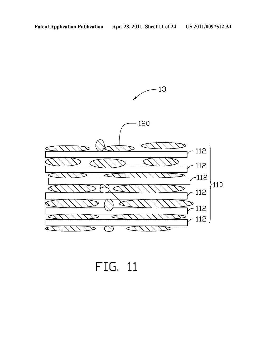 CARBON NANOTUBE COMPOSITE, METHOD FOR MAKING THE SAME, AND ELECTROCHEMICAL CAPACITOR USING THE SAME - diagram, schematic, and image 12