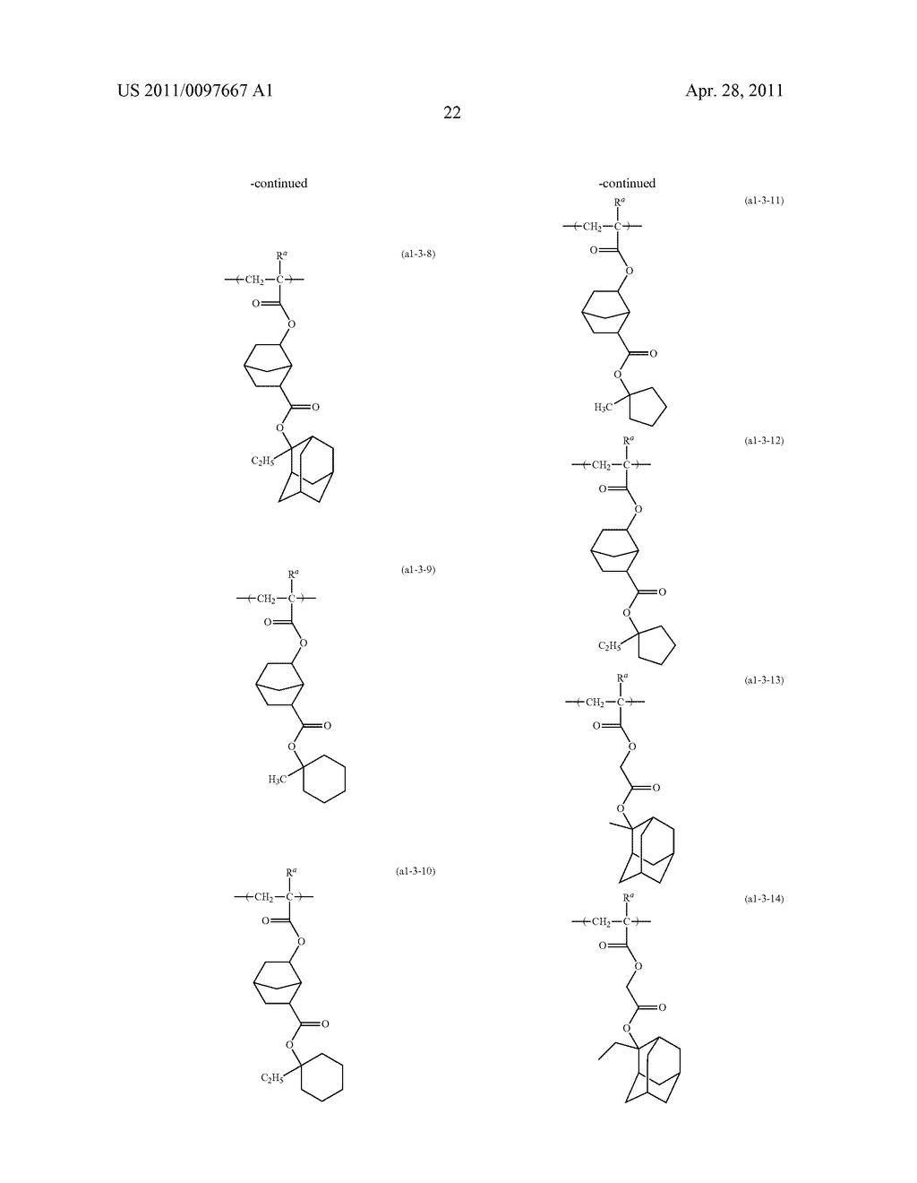 POSITIVE RESIST COMPOSITION, METHOD OF FORMING RESIST PATTERN, AND POLYMERIC COMPOUND - diagram, schematic, and image 23