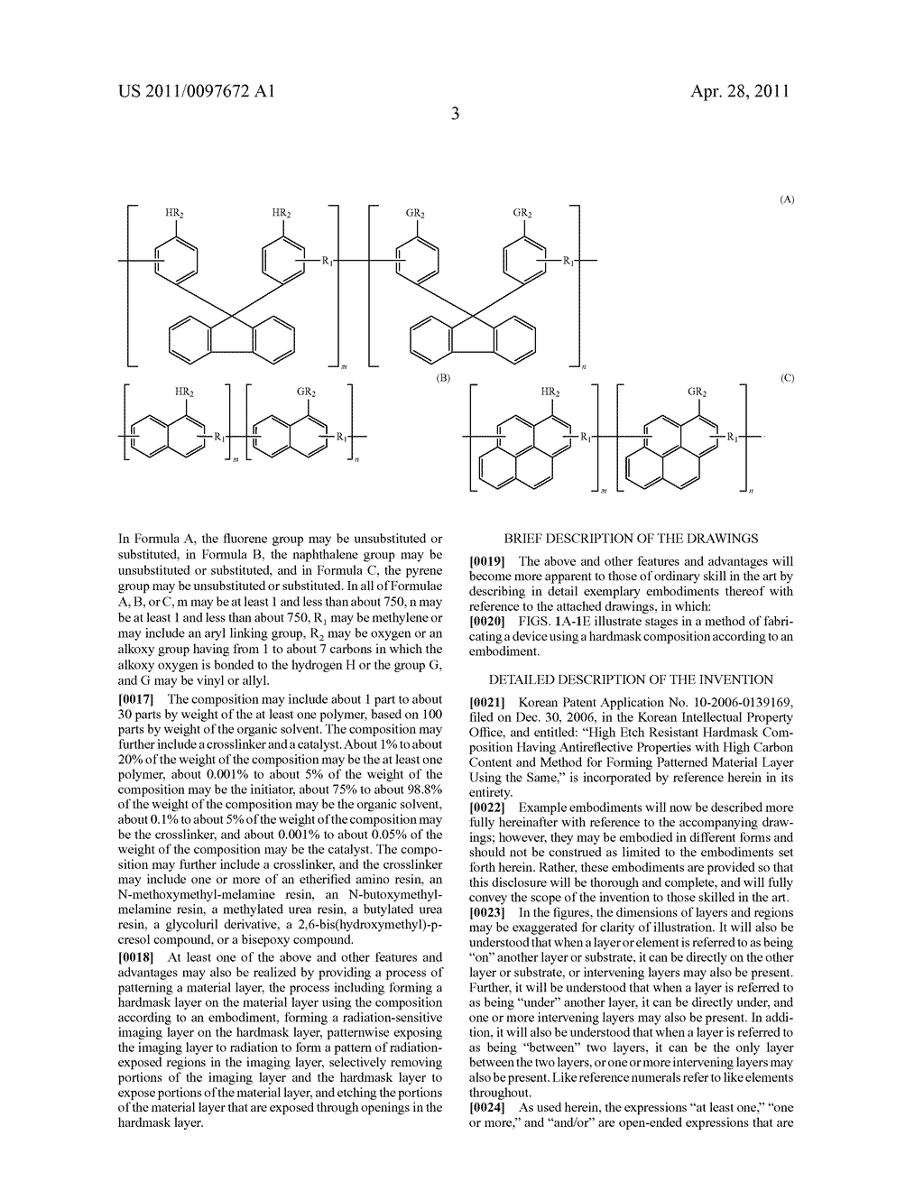 Polymer having antireflective properties and high carbon content, hardmask composition including the same, and process for forming a patterned material layer - diagram, schematic, and image 06