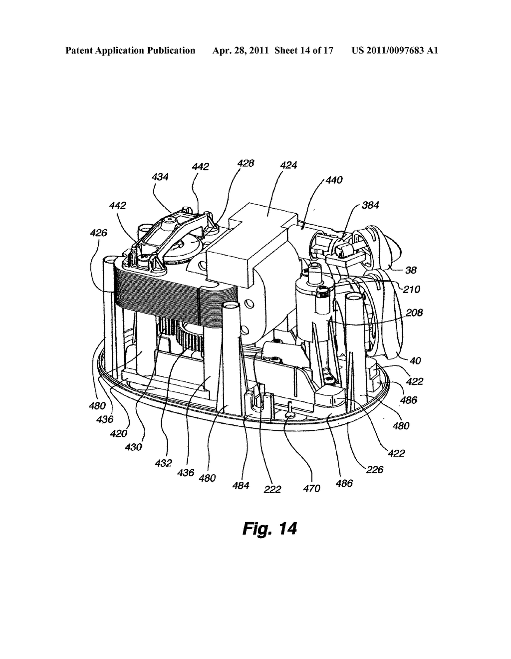 DENTAL WATER JET WITH STORAGE CONTAINER RESERVOIR COVER - diagram, schematic, and image 15