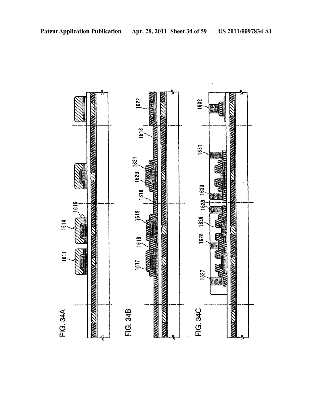 THIN FILM TRANSISTOR, DISPLAY DEVICE AND LIQUID CRYSTAL DISPLAY DEVICE AND METHOD FOR MANUFACTURING THE SAME - diagram, schematic, and image 35