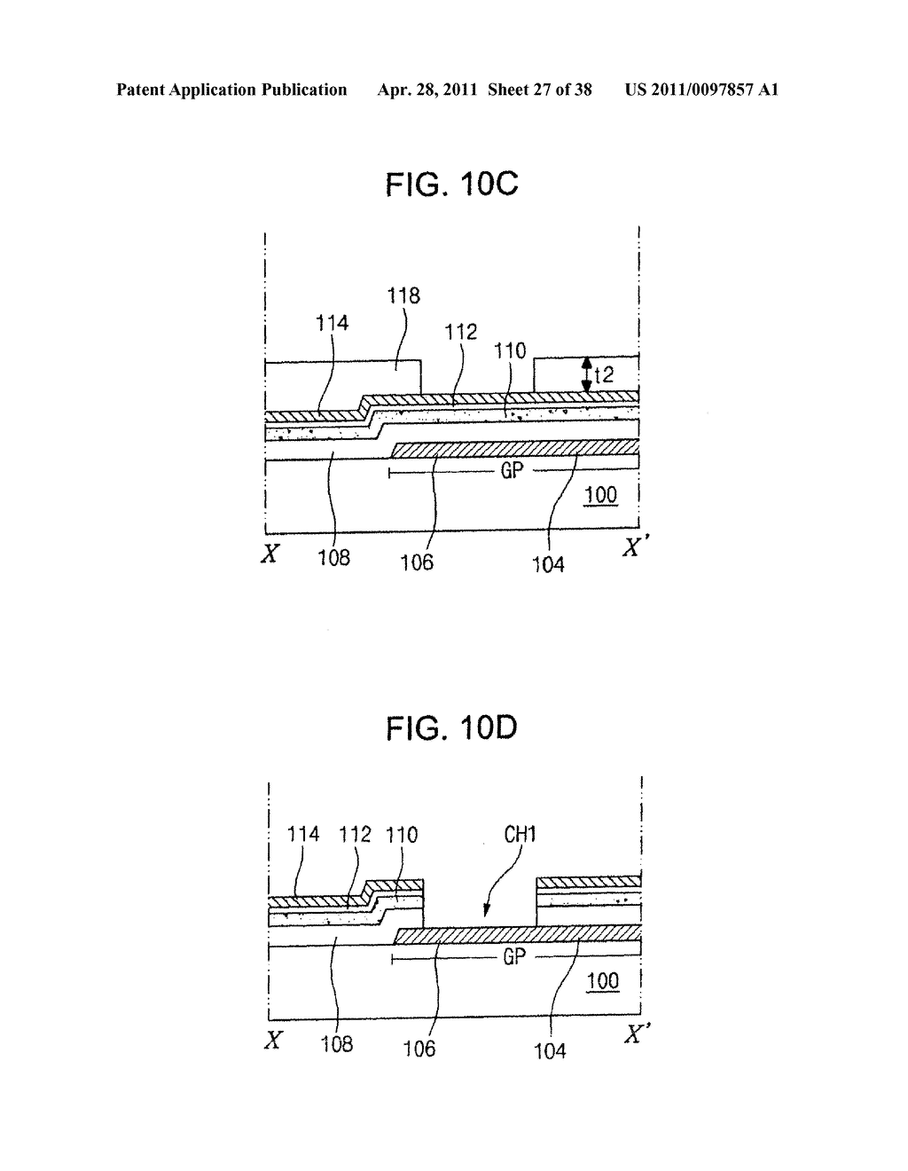 ARRAY SUBSTRATE FOR LIQUID CRYSTAL DISPLAY DEVICE AND METHOD OF FABRICATING THE SAME - diagram, schematic, and image 28