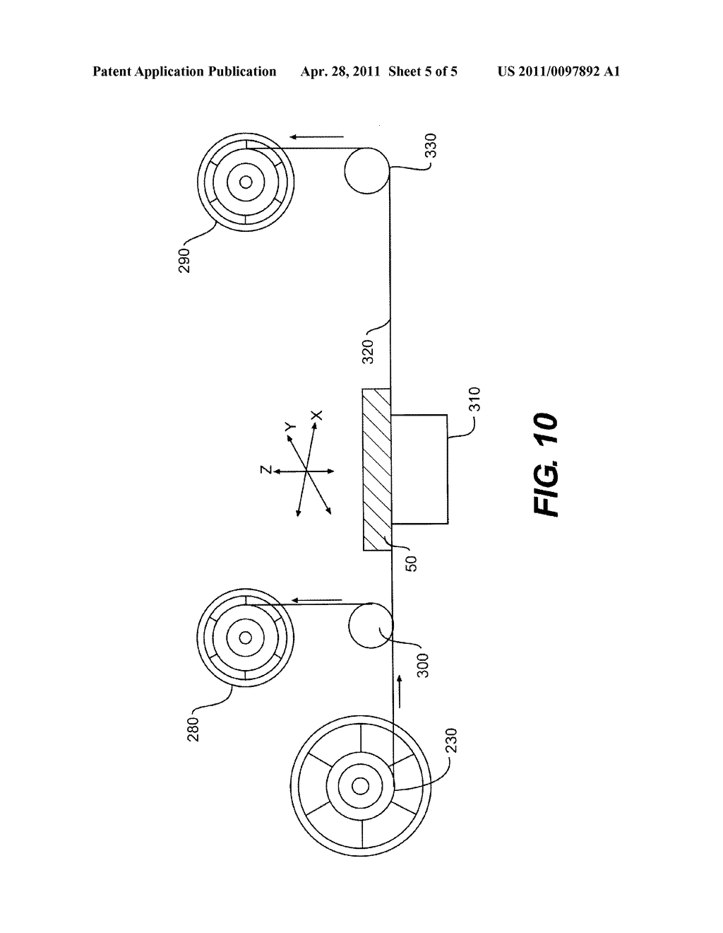 Sprocket Opening Alignment Process and Apparatus for Multilayer Solder Decal - diagram, schematic, and image 06