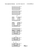 Method for fabrication of in-laid metal interconnects diagram and image