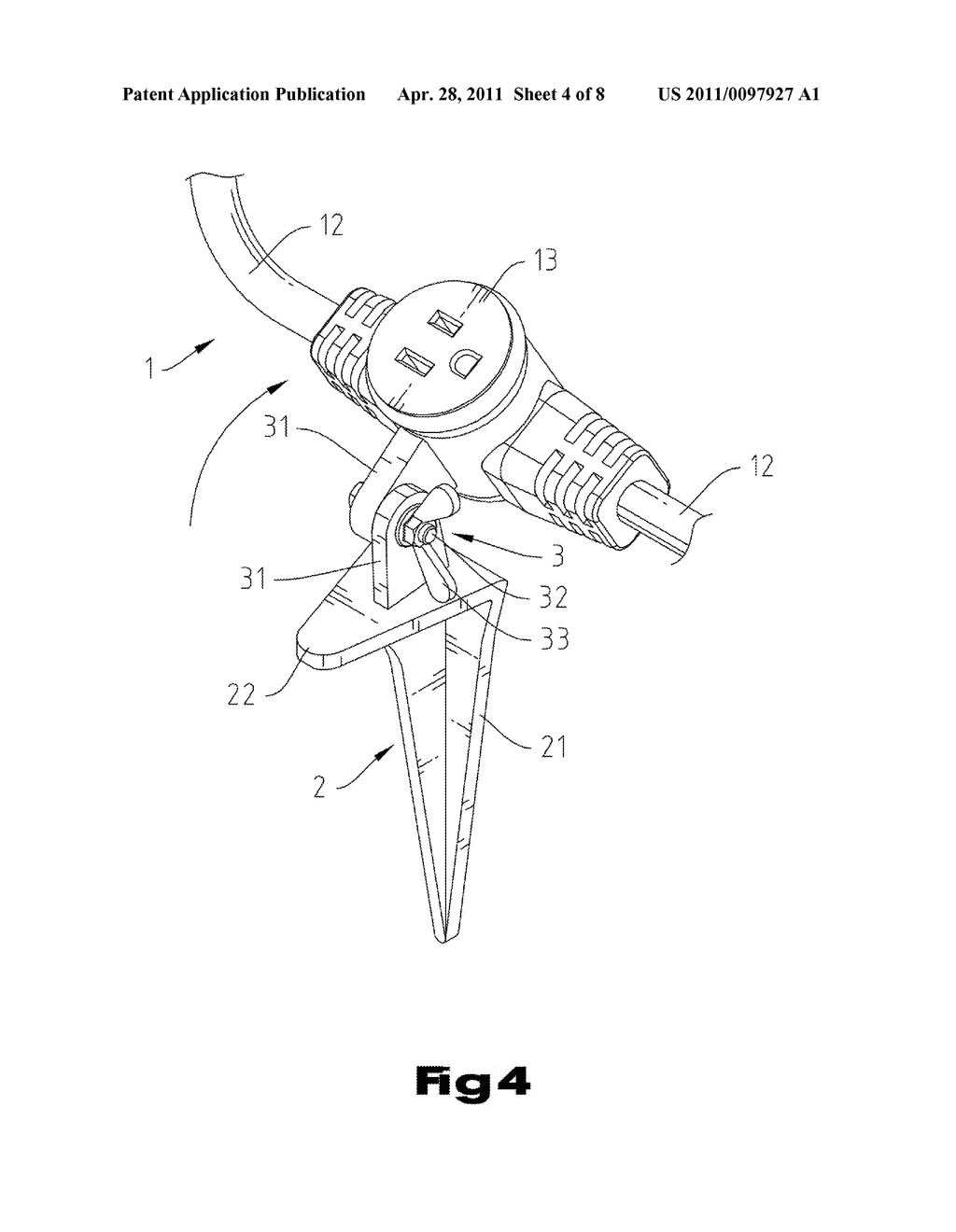 EXTENSION CABLE ANCHORING ARRANGEMENT - diagram, schematic, and image 05