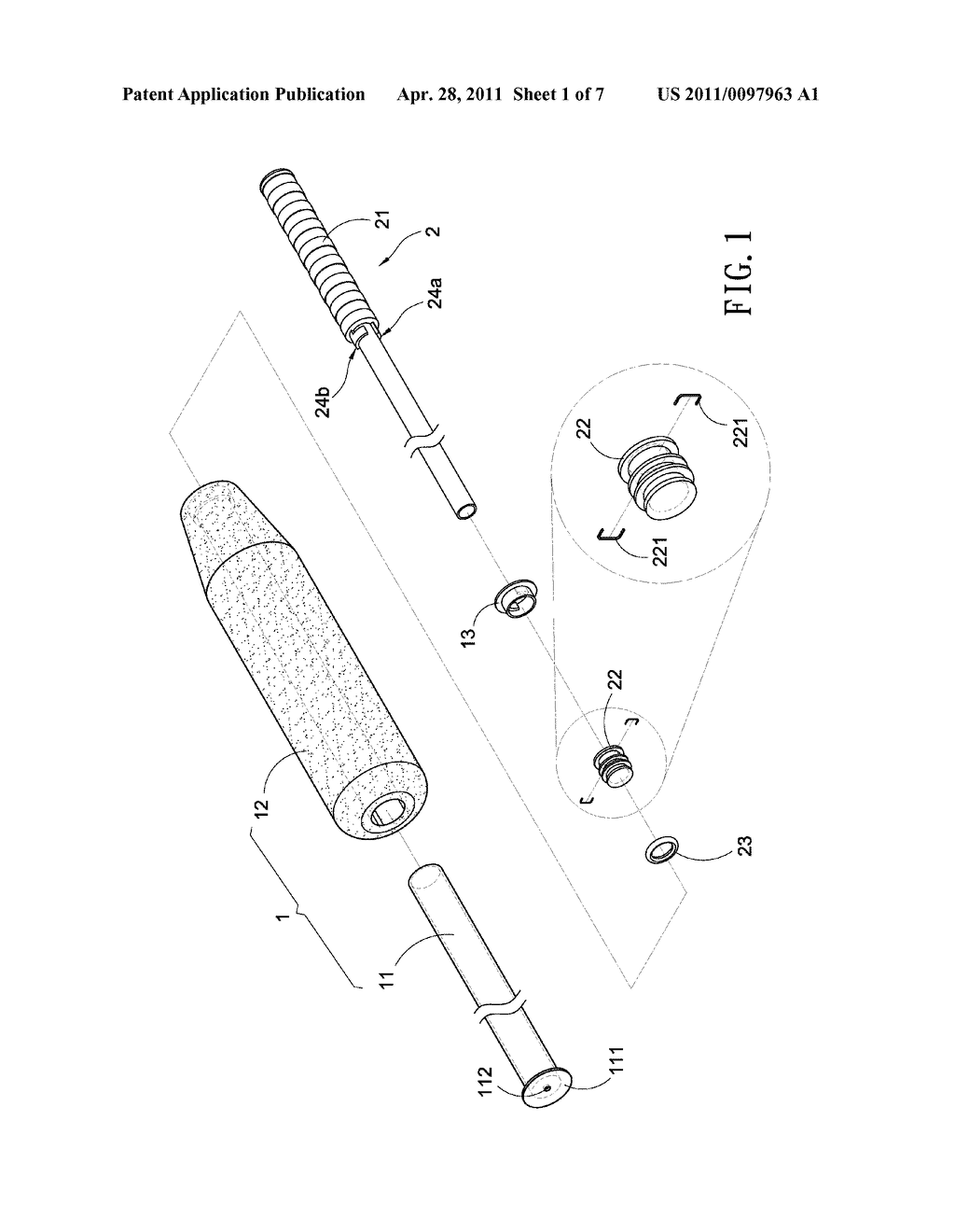 Two-in-One Toy Serving as Water Gun and Bat - diagram, schematic, and image 02