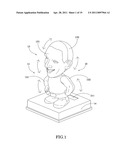 Portable power-free motion figure diagram and image