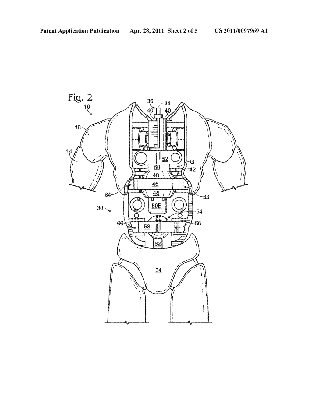 PECTORAL SHOULDER JOINT TOY FIGURE - diagram, schematic, and image 03