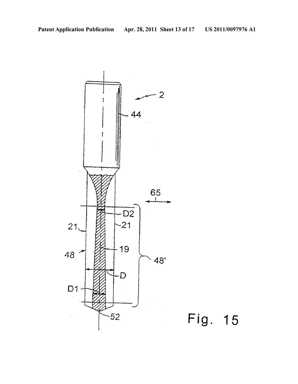 TWIST DRILL AND METHOD FOR PRODUCING A TWIST DRILL WHICH METHOD INCLUDES FORMING A FLUTE OF A TWIST DRILL - diagram, schematic, and image 14