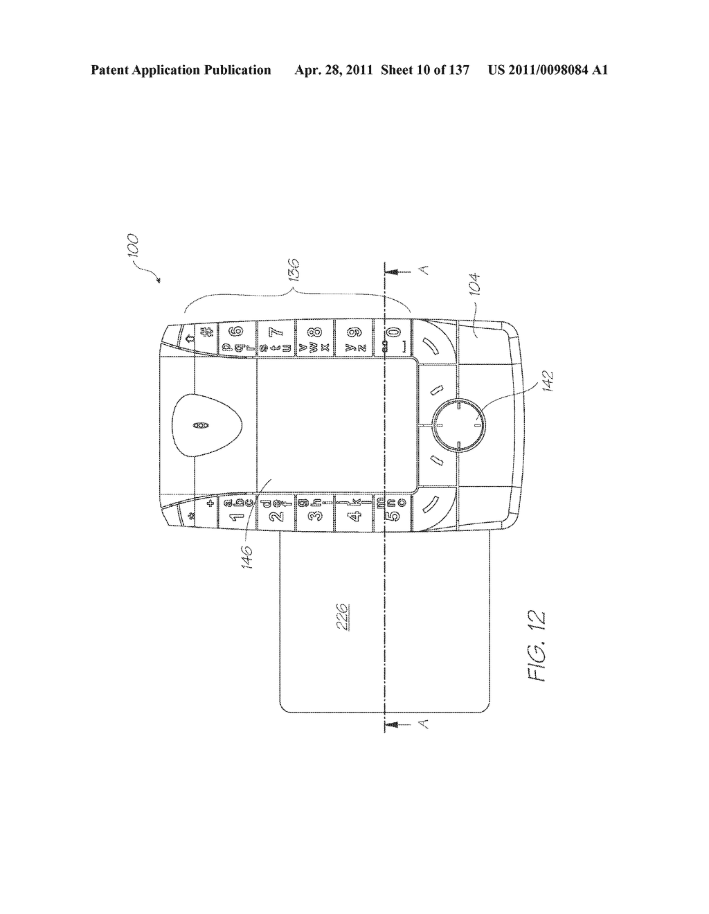 MOBILE PHONE WITH RETRACTABLE STYLUS - diagram, schematic, and image 11