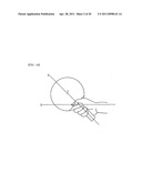 SHAKEHAND TYPE PINGPONG RACKET WITH SUPPORTING PROJECTION PART diagram and image