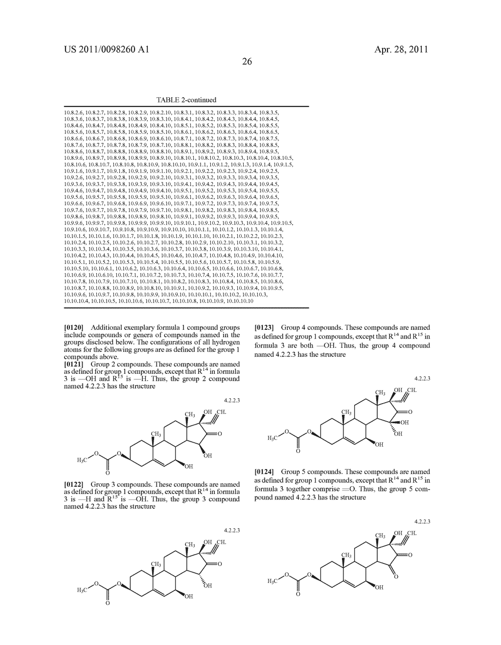 Steroid Compounds and Formulations - diagram, schematic, and image 33