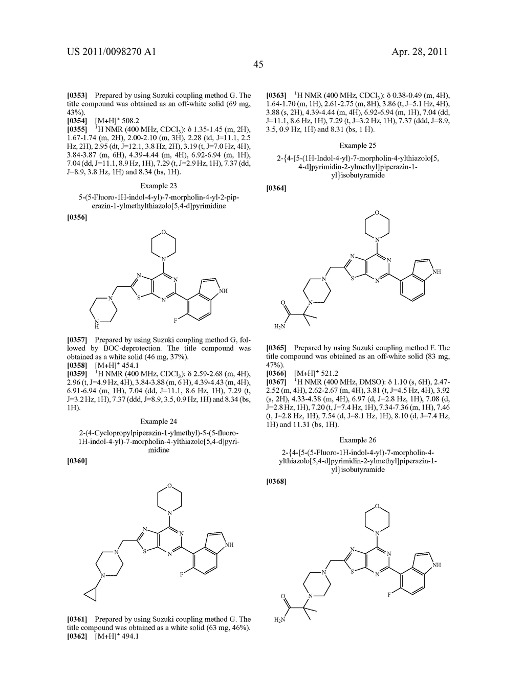 THIAZOLOPYRIMIDINES AND THEIR USE AS INHIBITORS OF PHOSPHATIDYLINOSITOL-3 KINASE - diagram, schematic, and image 46