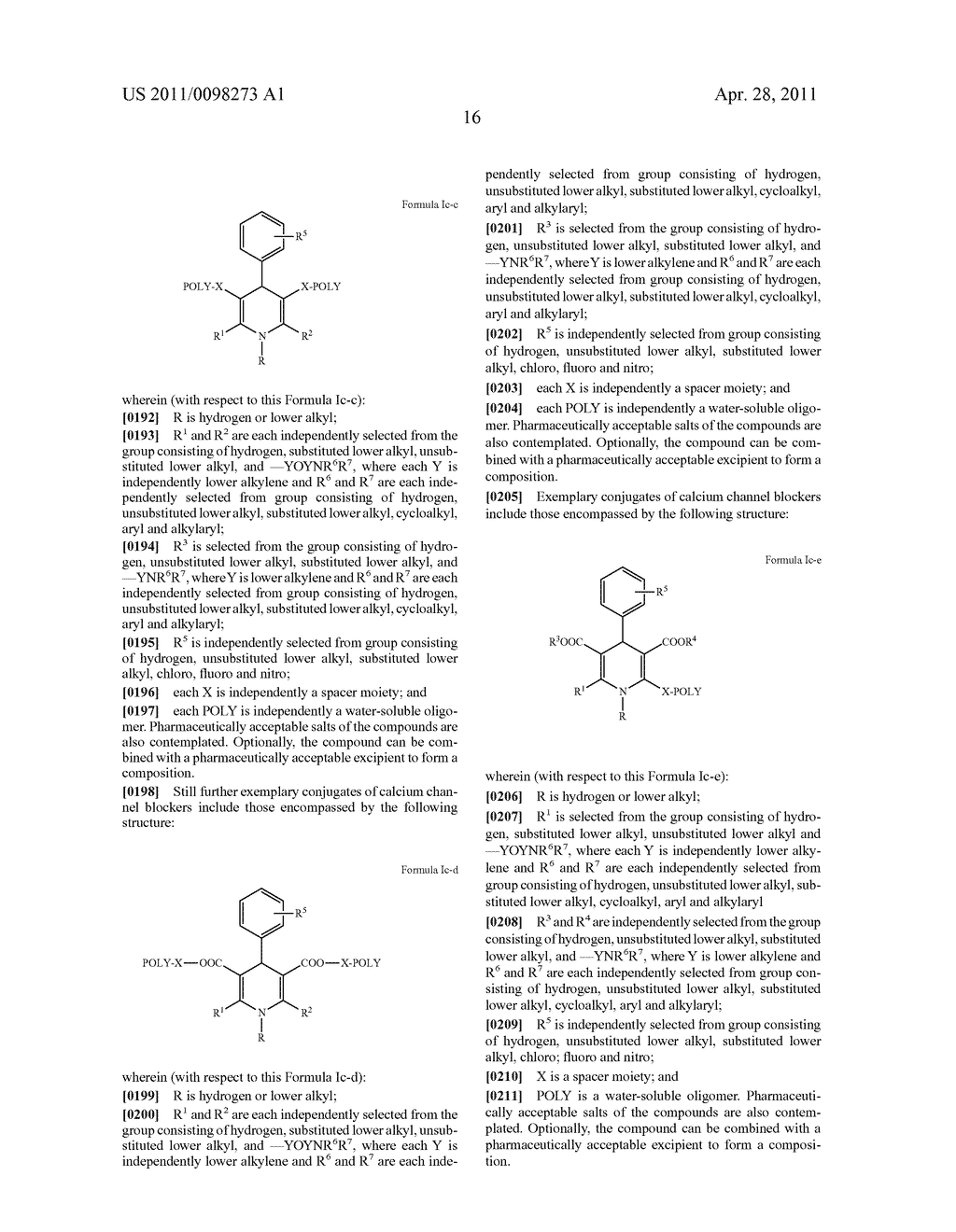 Oligomer-Calcium Channel Blocker Conjugates - diagram, schematic, and image 17