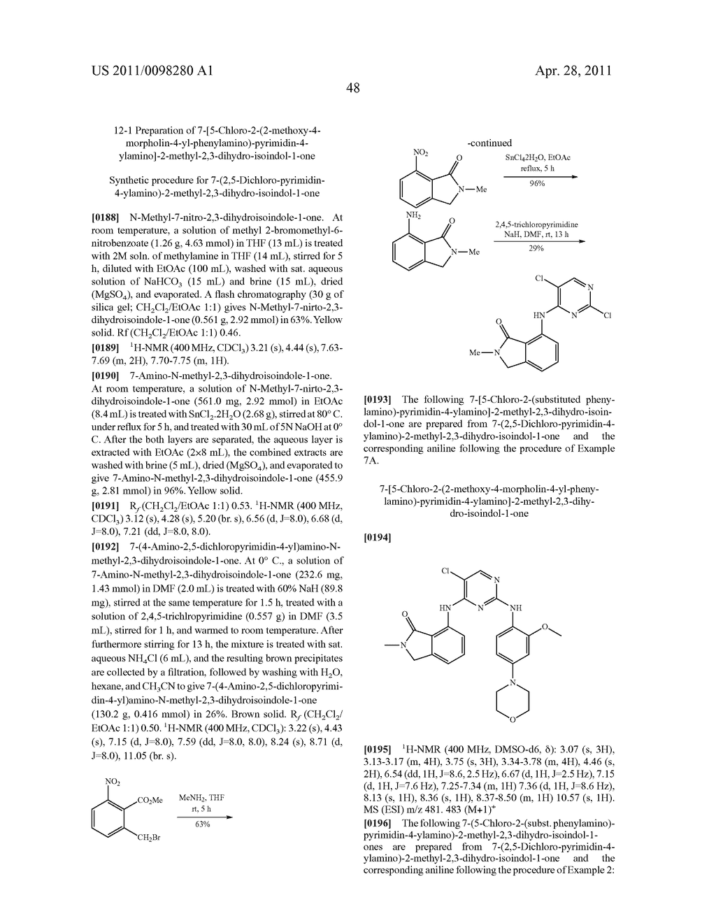 2,4-PYRIMIDINEDIAMINES USEFUL IN THE TREATMENT OF NEOPLASTIC DISEASES, INFLAMMATORY AND IMMUNE SYSTEM DISORDERS - diagram, schematic, and image 49