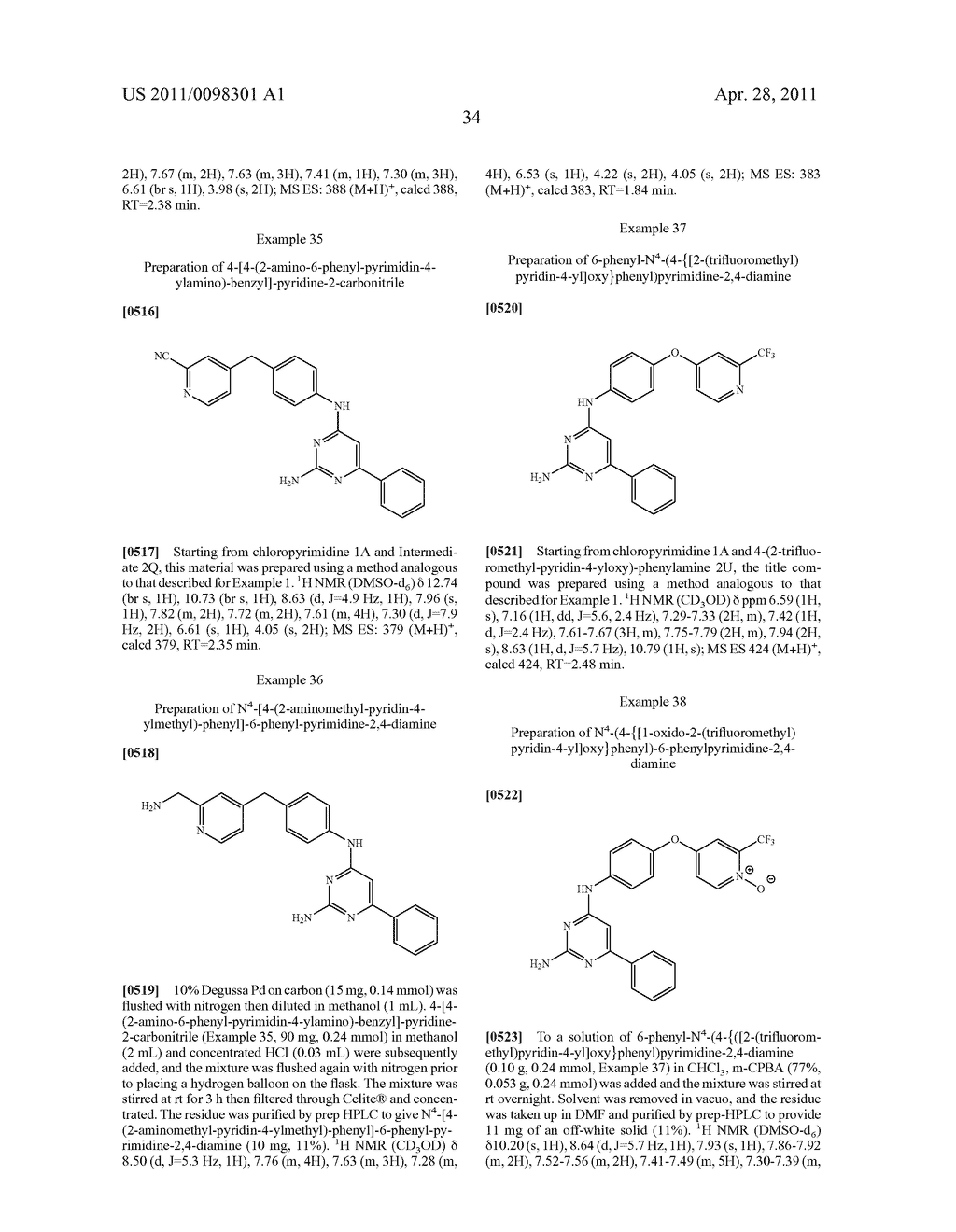 Pyrimidine Derivatives for Treatment of Hyperproliferative Disorders - diagram, schematic, and image 35