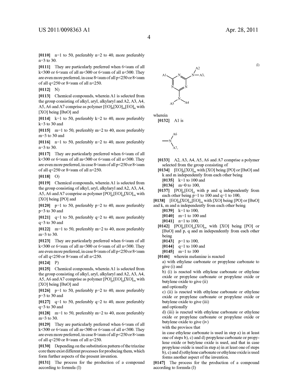 AMPHIPHILIC MOLECULES WITH A TRIAZINE CORE - diagram, schematic, and image 06