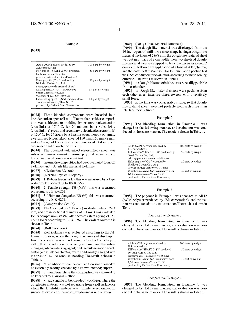 Acrylic Rubber Composition - diagram, schematic, and image 05