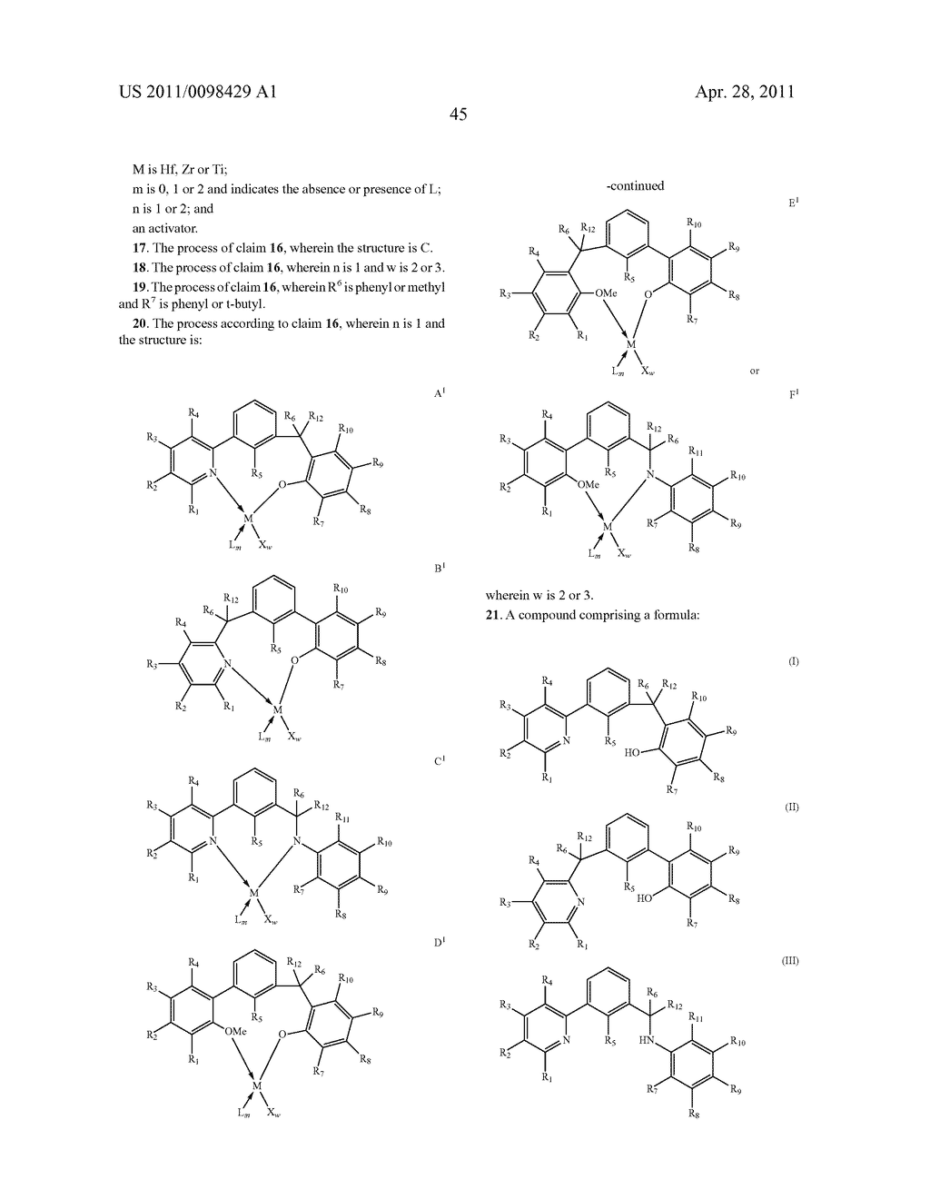 Catalyst Compounds and Use Thereof - diagram, schematic, and image 46