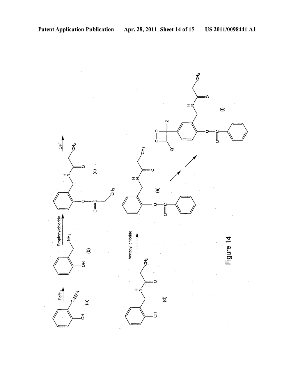 Label target and labeling reagents comprising backbones with at least two consecutive peptide bonds - diagram, schematic, and image 15