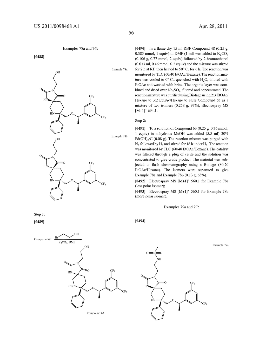 NK1 ANTAGONISTS - diagram, schematic, and image 57