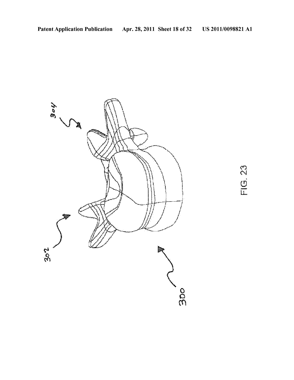 Transforaminal Prosthetic Spinal Disc Replacement and Methods Thereof - diagram, schematic, and image 19