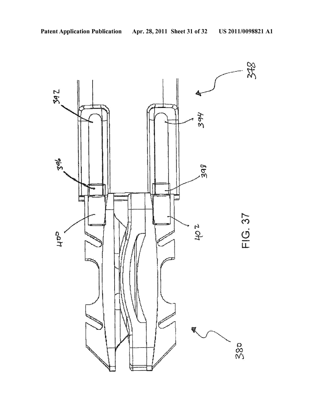 Transforaminal Prosthetic Spinal Disc Replacement and Methods Thereof - diagram, schematic, and image 32