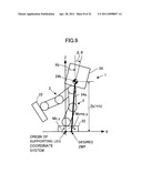 CONTROL DEVICE FOR LEGGED MOBILE BODY diagram and image