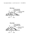 CONTROL DEVICE FOR LEGGED MOBILE BODY diagram and image