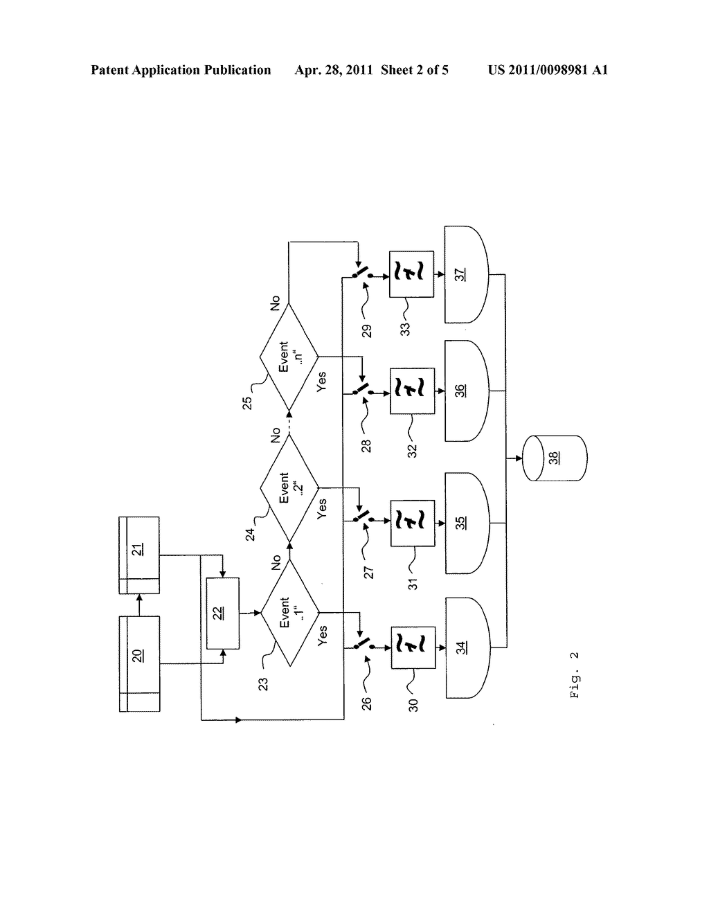 METHOD AND APPARATUS FOR PROCESSING MEASURED VALUES OF PARAMETERS OF A TELECOMMUNICATION NETWORK - diagram, schematic, and image 03