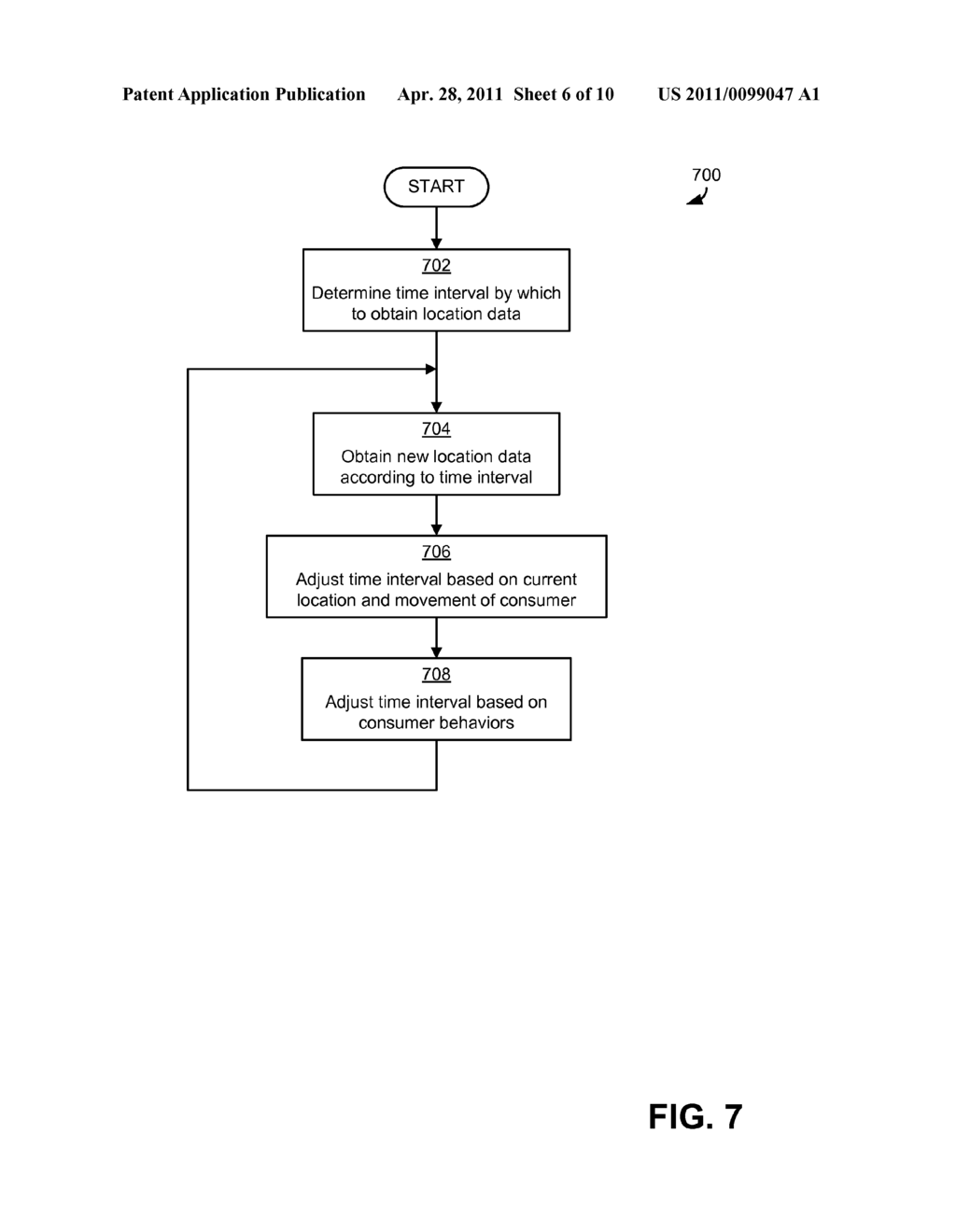 ELECTRONICALLY CAPTURING CONSUMER LOCATION DATA FOR ANALYZING CONSUMER BEHAVIOR - diagram, schematic, and image 07