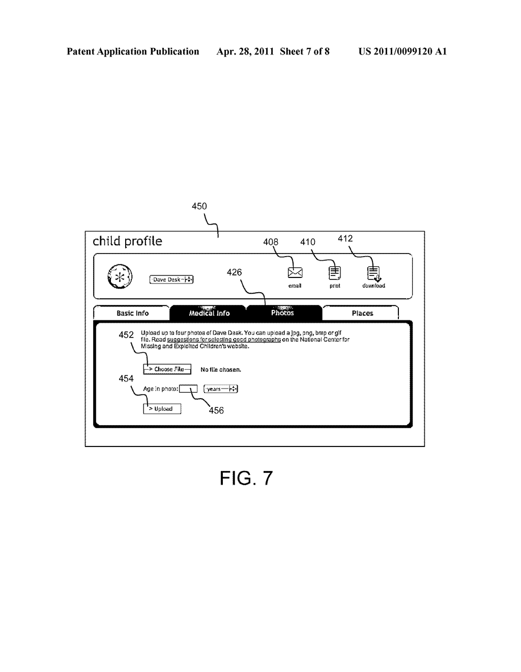 SYSTEM AND METHOD FOR STORING AND DISTRIBUTING PROFILES - diagram, schematic, and image 08