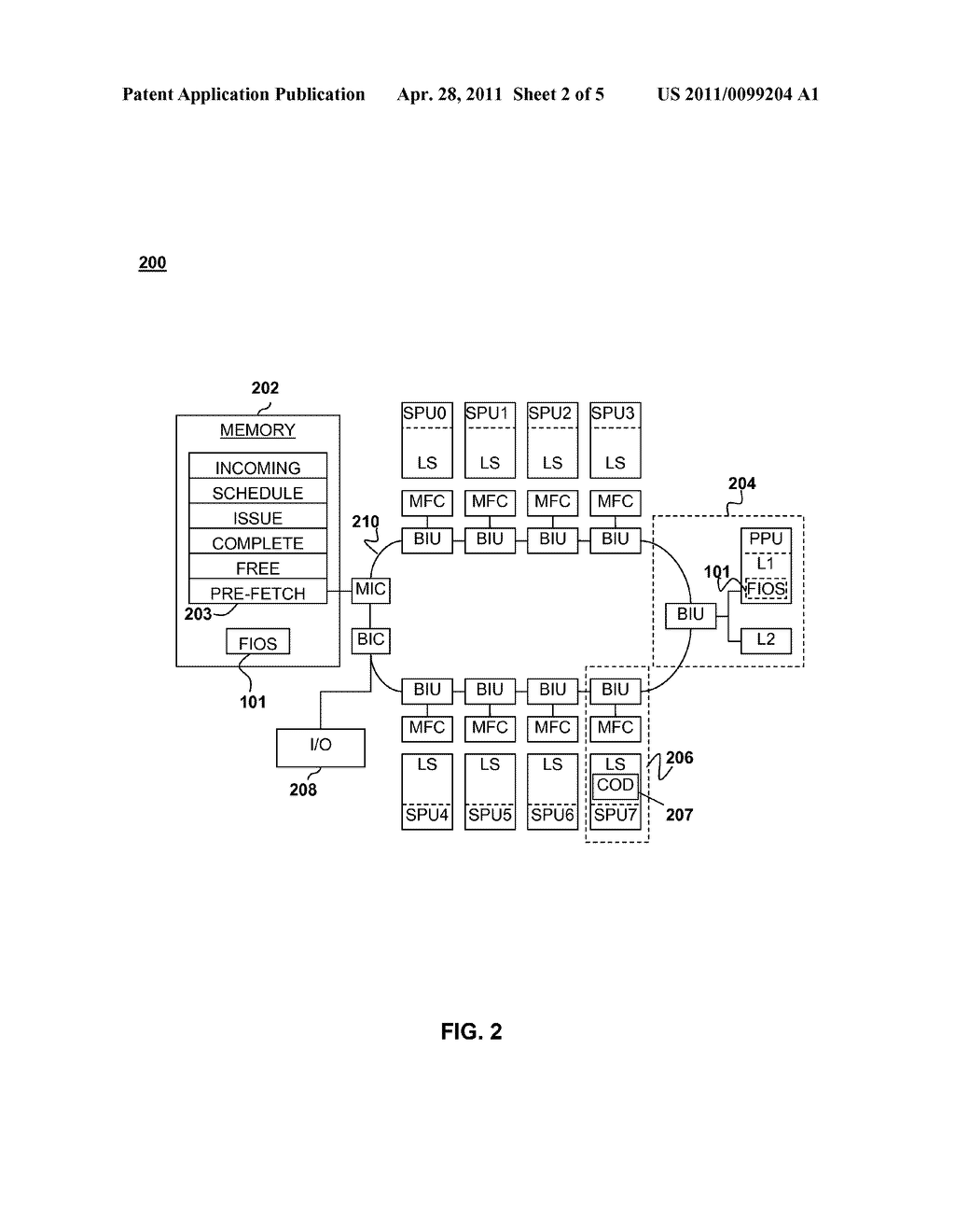 FILE INPUT/OUTPUT SCHEDULER USING IMMEDIATE DATA CHUNKING - diagram, schematic, and image 03