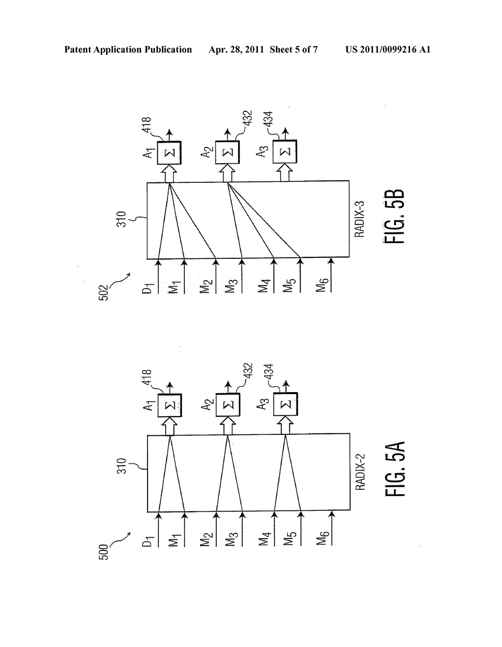 SYSTEM AND METHOD FOR CONFIGURABLE MIXED RADIX FFT ARCHITECTURE FOR MULTIMODE DEVICE - diagram, schematic, and image 06