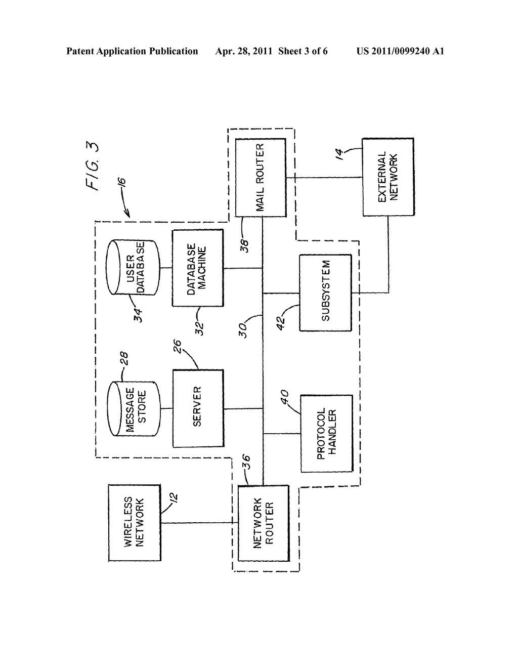 Apparatus, System and Method for Forwarding Data Sent to a Wireless Device to Another Address - diagram, schematic, and image 04