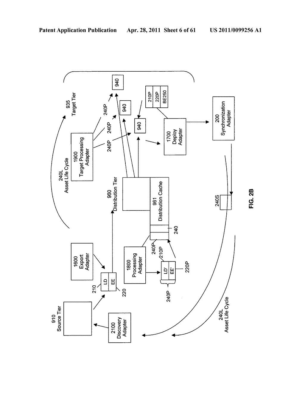 Method and system for deploying an asset over a multi-tiered network - diagram, schematic, and image 07