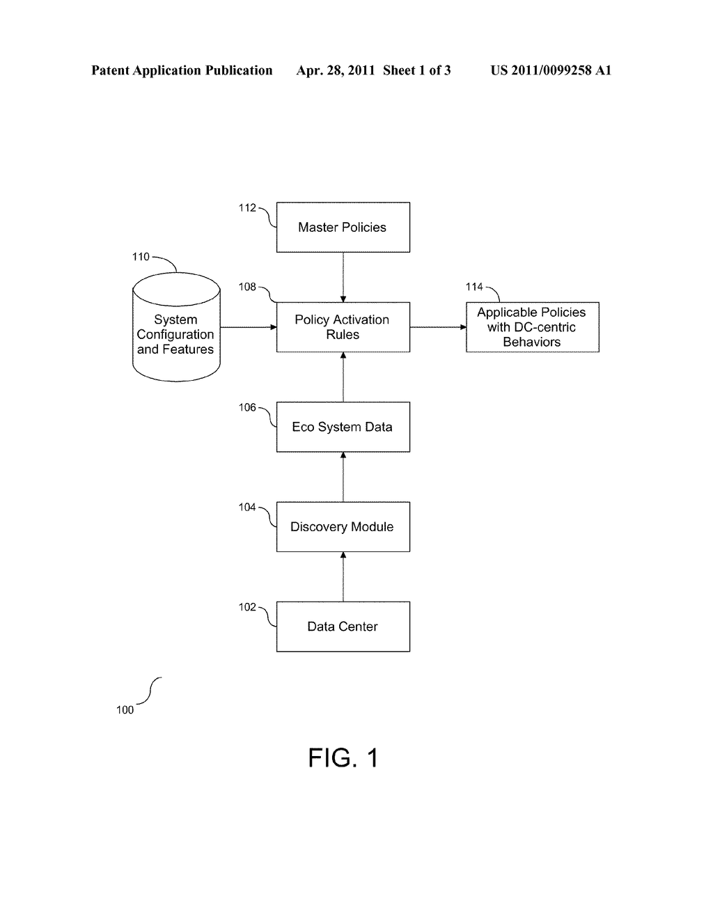 Dynamic Control of Autonomic Management of a Data Center - diagram, schematic, and image 02