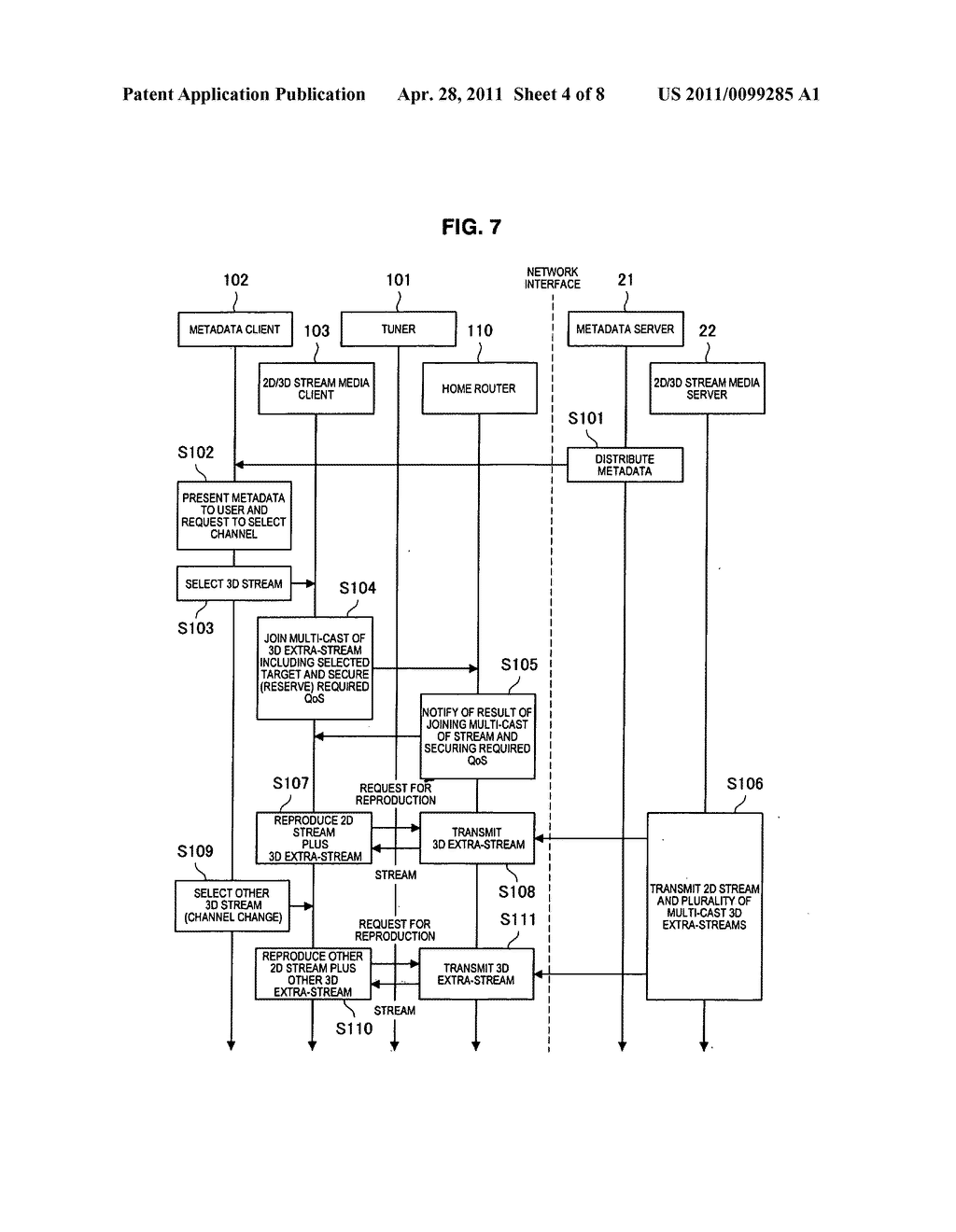 Stream receiving device, stream receiving method, stream transmission device, stream transmission method and computer program - diagram, schematic, and image 05