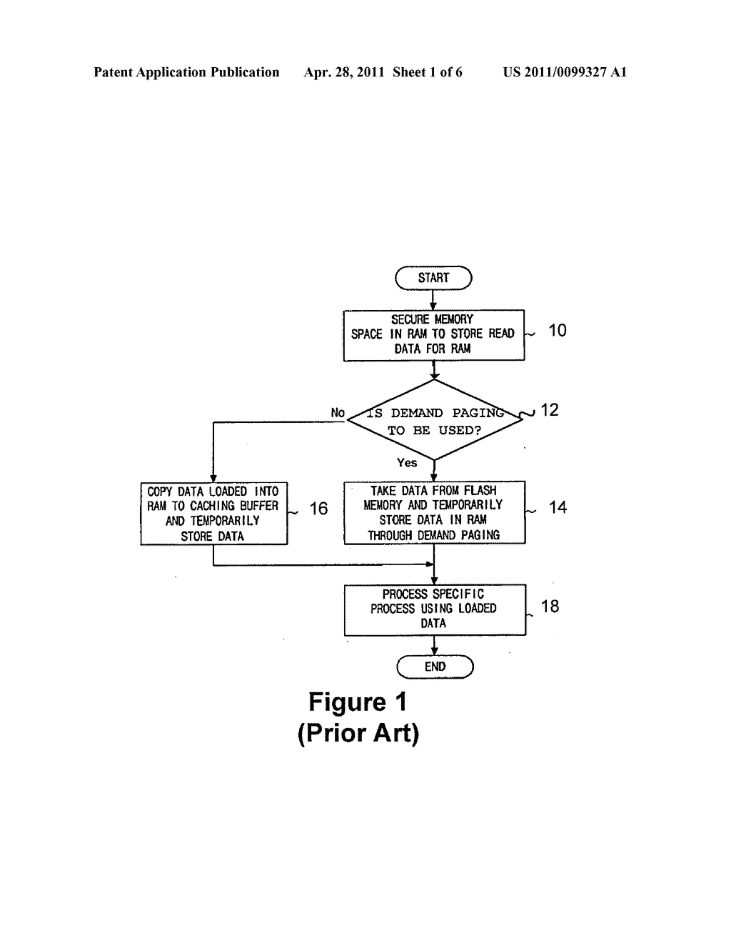 SYSTEM AND METHOD FOR LAUNCHING AN APPLICATION PROGRAMMING UTILIZING A HYBRID VERSION OF DEMAND PAGING - diagram, schematic, and image 02