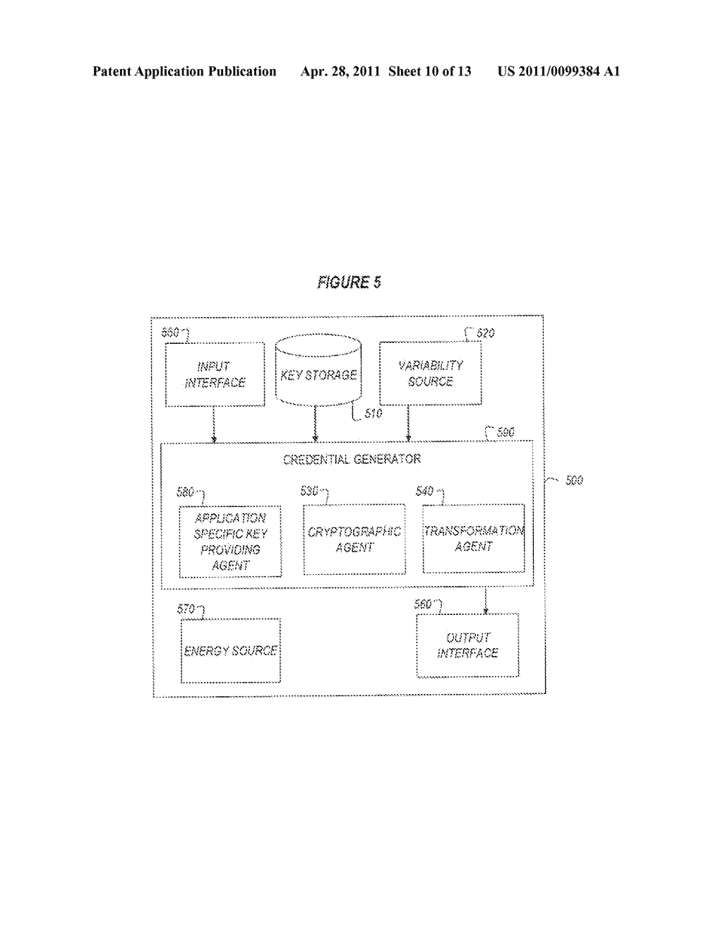 STRONG AUTHENTICATION TOKEN USABLE WITH A PLURALITY OF INDEPENDENT APPLICATION PROVIDERS - diagram, schematic, and image 11