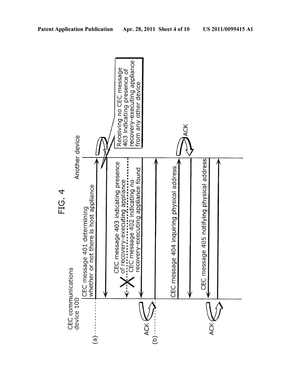 CEC COMMUNICATIONS DEVICE, AUDIO AND VISUAL DEVICE USING THEREOF, AND CEC COMMUNICATIONS METHOD - diagram, schematic, and image 05