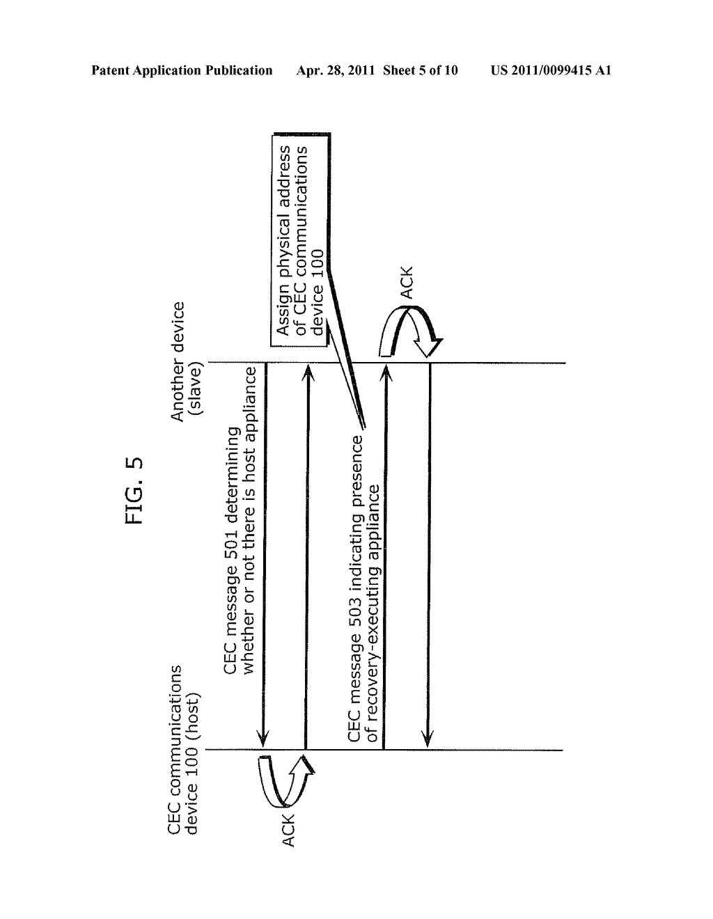 CEC COMMUNICATIONS DEVICE, AUDIO AND VISUAL DEVICE USING THEREOF, AND CEC COMMUNICATIONS METHOD - diagram, schematic, and image 06